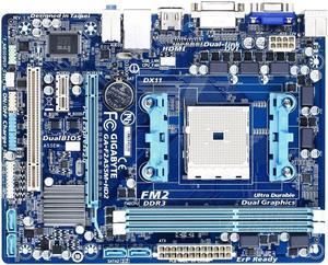 GIGABYTE GA-F2A55M-HD2 Socket FM2 AMD A55 DDR3 64GB Micro ATX
