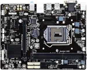 GIGABYTE B85M-D2V(rev.3.0) LGA 1150 Intel B85 DDR3 16GB Micro ATX