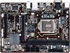 GIGABYTE Z87M-HD3 LGA 1150 Intel Z87 DDR3 16GB Micro ATX