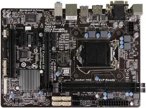 GIGABYTE B85M-HD3(rev.1.x) LGA 1150 Intel B85 DDR3 16GB Micro ATX