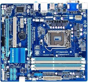 GIGABYTE GA-H77M-D3H(rev.1.1) LGA 1155 Intel H77 DDR3 32GB Micro ATX