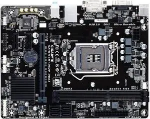 GIGABYTE H110M-DS2V DDR3(rev.1.0) LGA 1151 Intel H110 DDR3 32GB Micro ATX