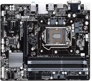 GIGABYTE GA-Z97M-DS3H(rev.1.0) LGA 1150 Intel Z97 DDR3 32GB Micro ATX