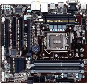 GIGABYTE Z87M-D3H LGA 1150 Intel Z87 DDR3 32GB Micro ATX