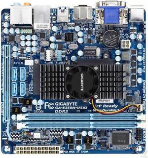 GIGABYTE GA-E350N-USB3 Zacate E-350 APU AMD Hudson M1 DDR3 8GB Mini-ITX