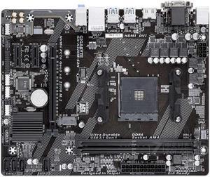 GIGABYTE A320M-S2H Socket AM4 AMD A320 DDR4 32GB Micro ATX
