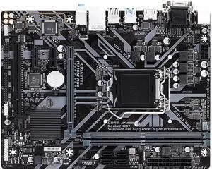 GIGABYTE H310M HD2 LGA 1151 Intel H310 DDR4 32GB Micro ATX