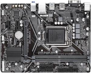 GIGABYTE H410M S2 LGA 1200 Intel H410 DDR4 64GB Micro ATX