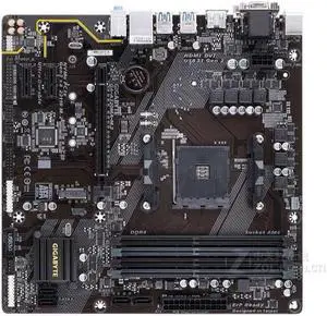 GIGABYTE A320MA-M.2 Socket AM4 AMD A320 DDR4 64GB Micro ATX