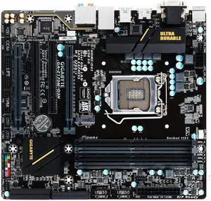 GIGABYTE Z170M-D3H(rev.1.0) LGA 1151 Intel Z170 DDR4 64GB Micro ATX