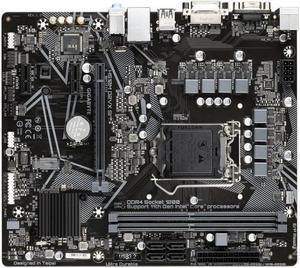 GIGABYTE H510M D2VX SI LGA 1200 Intel H510 DDR4 64GB Micro ATX