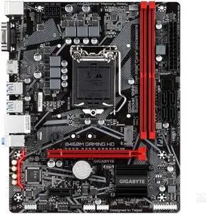 GIGABYTE B460M GAMING HD LGA 1200 Intel B460 DDR4 64GB Micro ATX