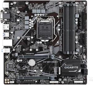 GIGABYTE H470M DS3H LGA 1200 Intel H470 DDR4 128GB Micro ATX
