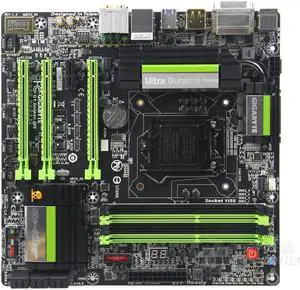 GIGABYTE G1.Sniper M5 LGA 1150 Intel Z87 DDR3 32GB Micro ATX