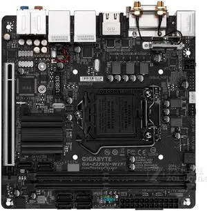 GIGABYTE Z270N-WIFI LGA 1151 Intel Z270 DDR4 32GB Mini-ITX