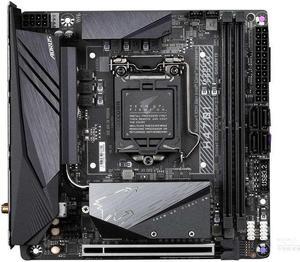GIGABYTE H470I PRO AX LGA 1200 Intel H470 DDR4 64GB Mini-ITX