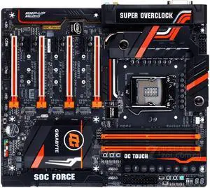 GIGABYTE Z170X-SOC FORCE(rev.1.0) LGA 1151 Intel Z170 DDR4 64GB E-ATX