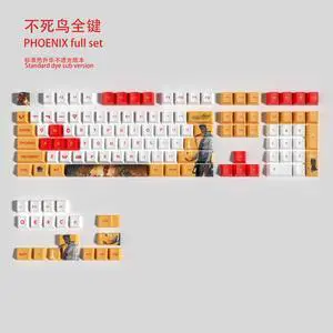 VALORANT Themed Keycaps Phoenix PBT heat-sublimation keycaps full keycap OEM high degree
