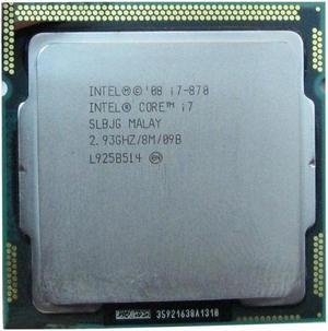 Core i7 870 45nm LGA 1156 central processing unit (CPU)