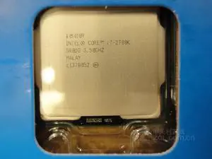 Core i7 2700K 32nm LGA 1155 central processing unit (CPU)