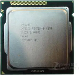 Pentium G850 32nm LGA 1155 central processing unit (CPU)