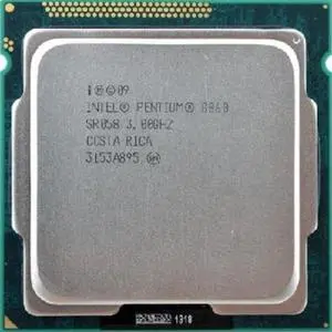 Pentium G860 32nm LGA 1155 central processing unit (CPU)