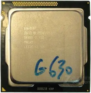 Pentium G630 32nm LGA 1155 central processing unit (CPU)