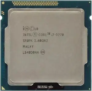 Core i7 3770 22nm LGA 1155 central processing unit (CPU)