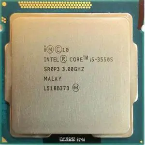 Core i5 3550S 22nm LGA 1155 central processing unit (CPU)