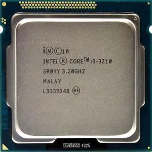 Core i3 3210 22nm LGA 1155 central processing unit (CPU)