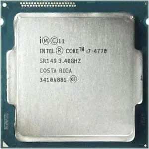 Core i7 4770 22nm LGA 1150 central processing unit (CPU)