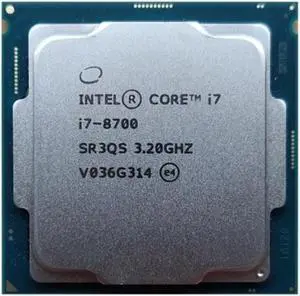 Core i7 8700 14nm LGA 1151 central processing unit (CPU)