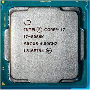 Core i7 8086K 14nm LGA 1151 central processing unit (CPU)