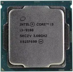 Core i3 9100 14nm LGA 1151 central processing unit (CPU)