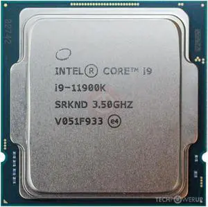 Core i9 11900K 14nm LGA 1200 central processing unit (CPU)