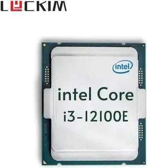 Core i3 12100E 10nm LGA 1700 central processing unit (CPU)