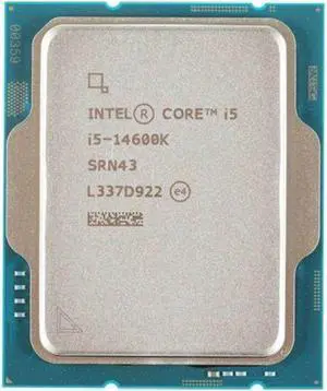 Core i5 14600K 10nm LGA 1700 central processing unit (CPU)