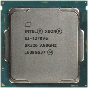 Xeon E3-1270 v6 14nm LGA 1151 central processing unit (CPU)