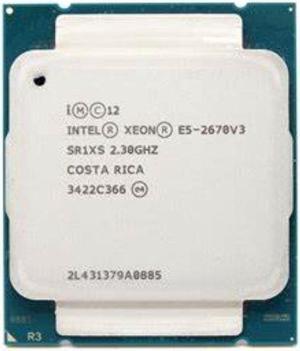 Xeon E5-2670 v3 22nm LGA 2011-3 central processing unit (CPU)