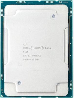 Xeon Gold 6136 14nm LGA 3647 central processing unit (CPU)