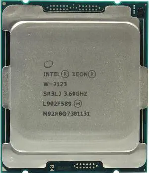 Xeon W-2123 14nm LGA 2066 central processing unit (CPU)