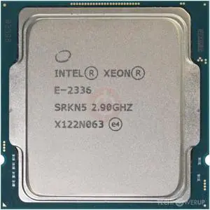 Xeon E-2336 14nm LGA 1200 central processing unit (CPU)