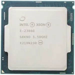 Xeon E-2386G 14nm LGA 1200 central processing unit (CPU)