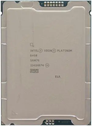 Xeon Platinum 8468 10nm LGA 4677 central processing unit (CPU)