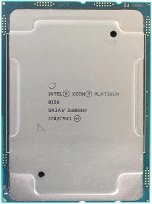 Xeon Platinum 8156 14nm LGA 3647 central processing unit (CPU)