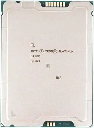 Xeon Platinum 8470Q 10nm LGA 4677 central processing unit (CPU)