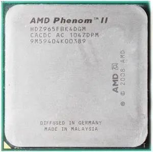 Phenom II X4 965 45nm Socket AM3 central processing unit (CPU)