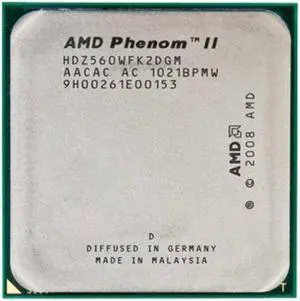 Phenom II X2 560 45nm Socket AM3 central processing unit (CPU)