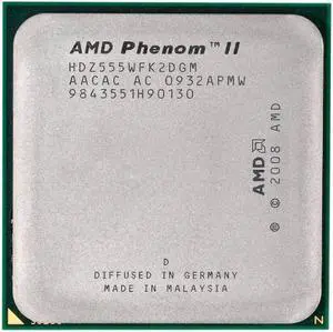 Phenom II X2 555 45nm Socket AM3 central processing unit (CPU)