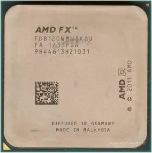 FX-8120 32nm Socket AM3+ central processing unit (CPU)